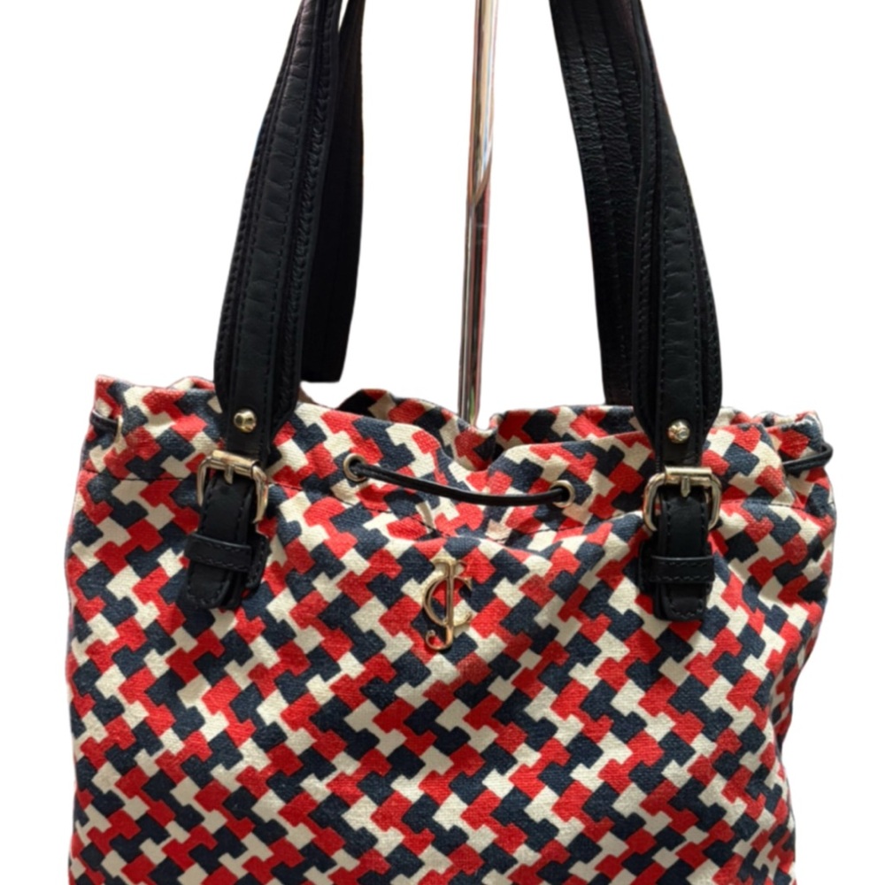 Vintage Juicy Couture Y2K Geometric Tote Bag
